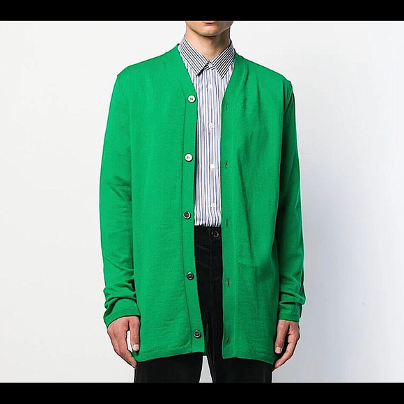 Comme des Garçons Unisex Shirt Cardigan - Picture 1 of 10